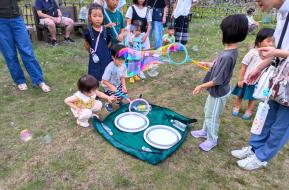 シャボン場プレーパーク 和歌山城